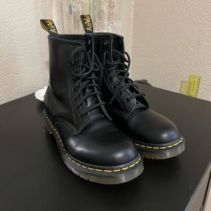 Dr. Martens Women’s 1460 Smooth Leather Lace Up Boots